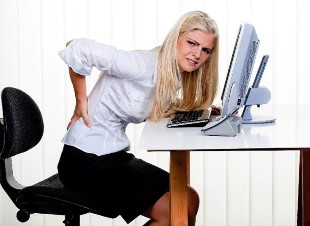 La causa de la enfermedad degenerativa del disco - sedentaria trabajo